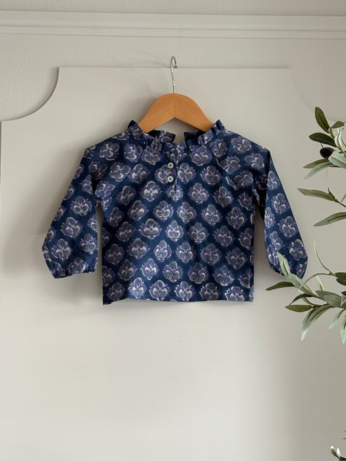 Camisa Invernal Azul