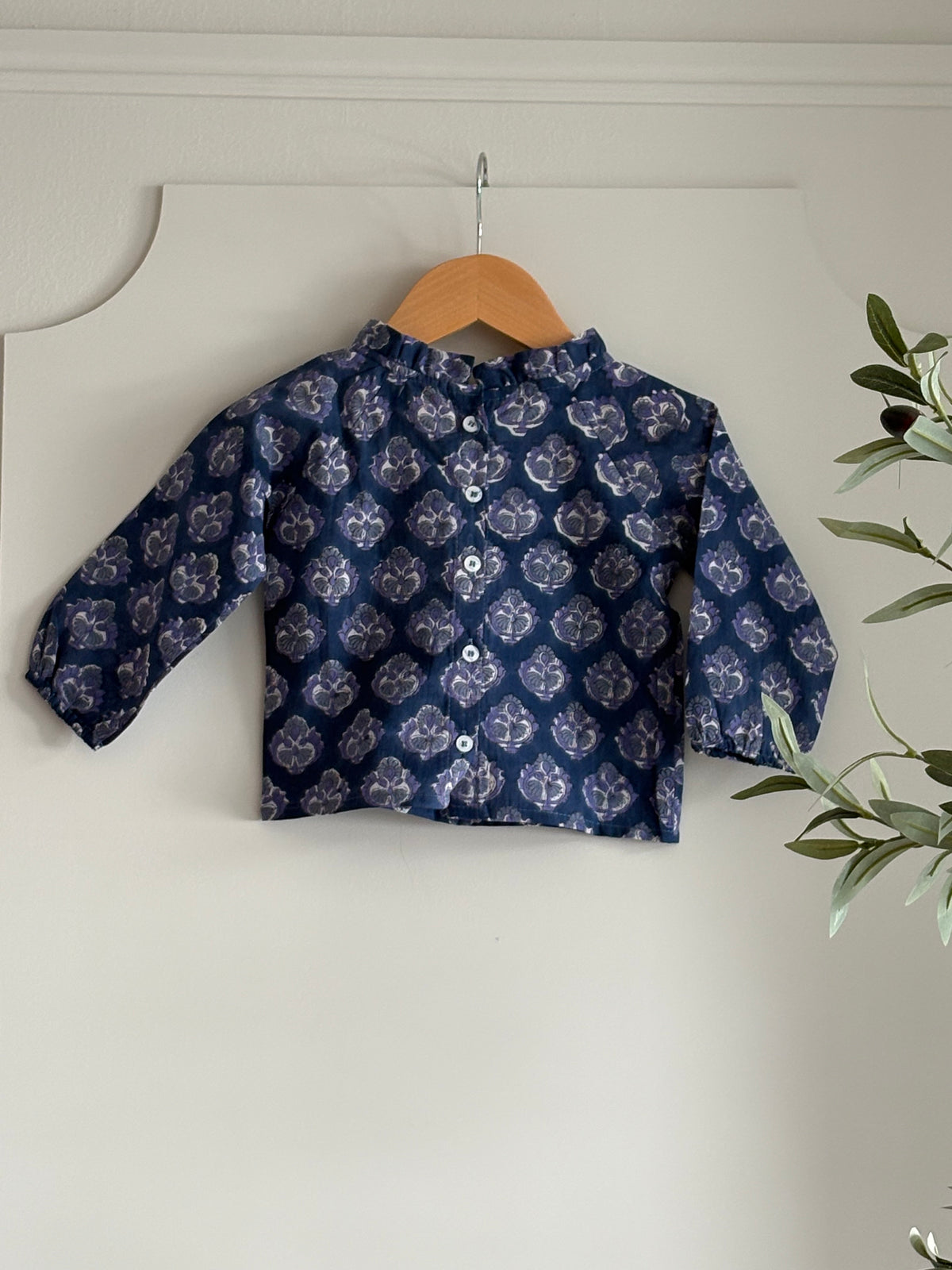 Camisa Invernal Azul